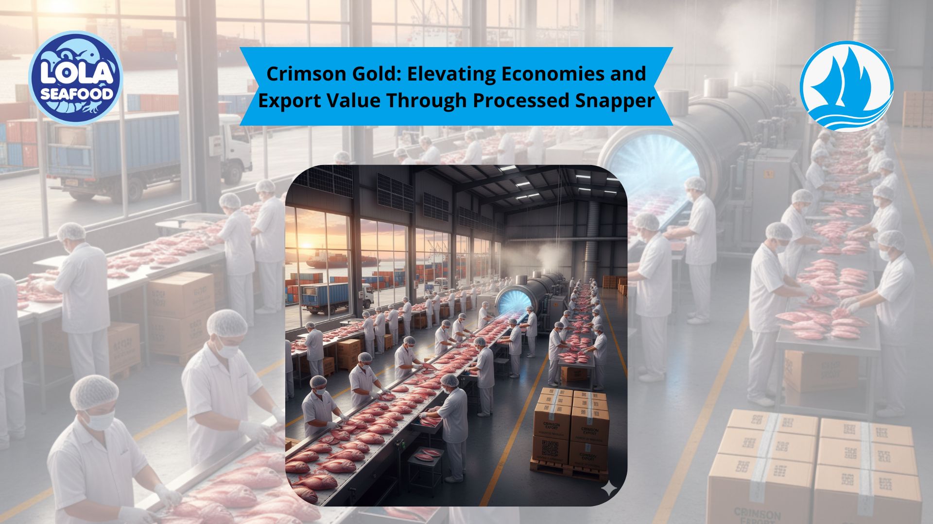 Crimson Gold: Elevating Economies and Export Value Through Processed Snapper